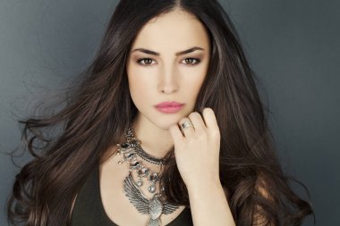 doğal güzellik kadın portresi