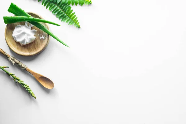 Alternatif tıp konsepti. Yerel bitkisel ilaç. Yaprak Herb kola.