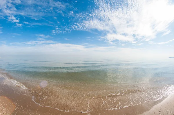 Güzel deniz panorama Rimini, İtalya