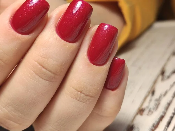 Manicure Moda Unghie Bellissimo Sfondo Materico — Foto Stock