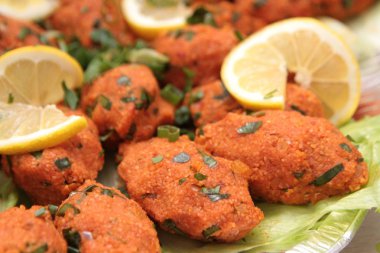 Türk mutfağı. ( Mercimekli Kofte )