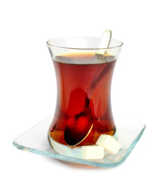 Geleneksel bardakta Türk çayı