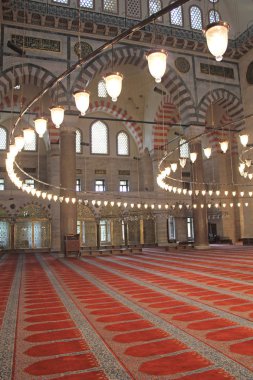  istanbul'daki Süleymaniye Camii içinde