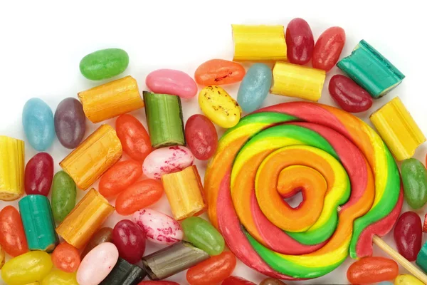 Coloridos caramelos de mezcla —  Fotos de Stock