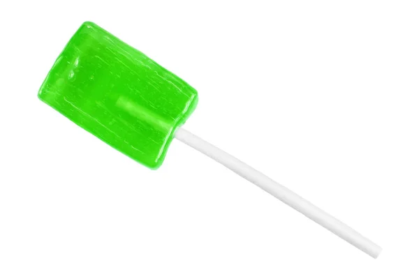 Gröna yummy lollipop — Stockfoto