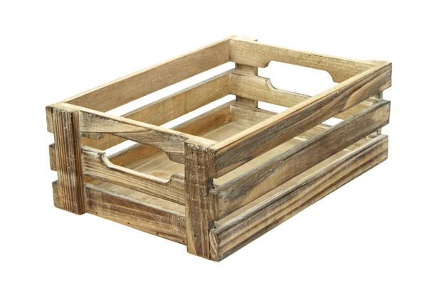 Retro wooden crate — Stock Photo, Image