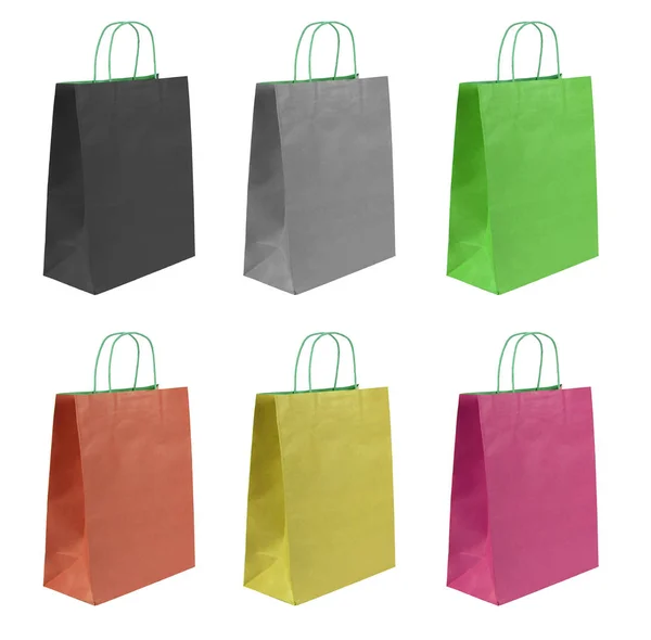 Shopping bags set — Stock Photo, Image