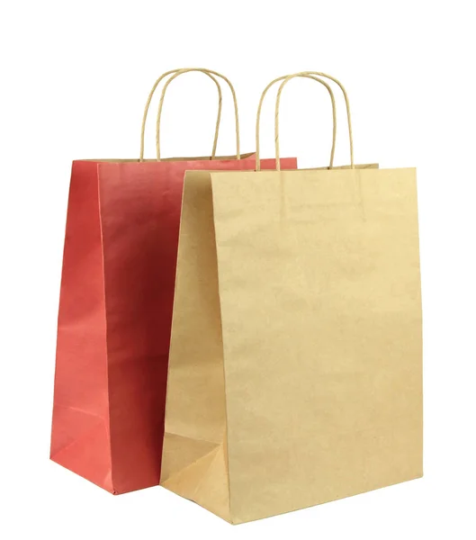 Dois sacos de compras — Fotografia de Stock