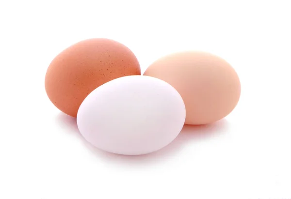 Ovos frescos e naturais — Fotografia de Stock