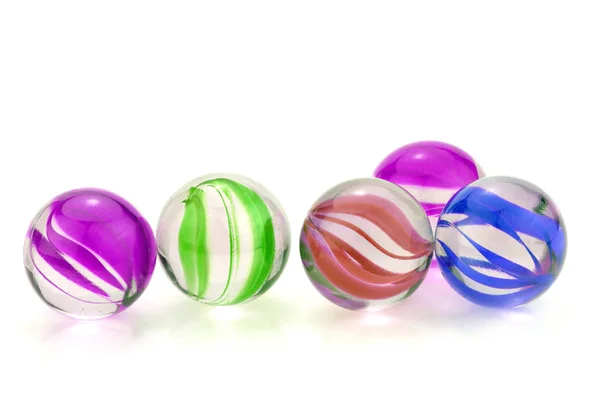 Colorful glass marbles — Stock Photo, Image