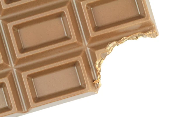 Cioccolato gustoso morso — Foto Stock