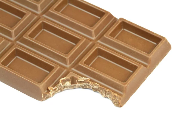 Morso delizioso cioccolato — Foto Stock