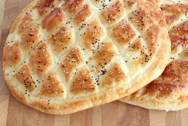Tyrkisk ramadan pita brød – stockfoto