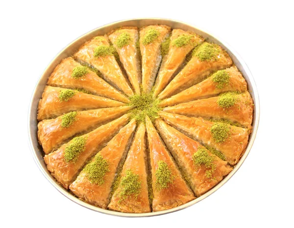 Läckra turkiska söta, baklava — Stockfoto