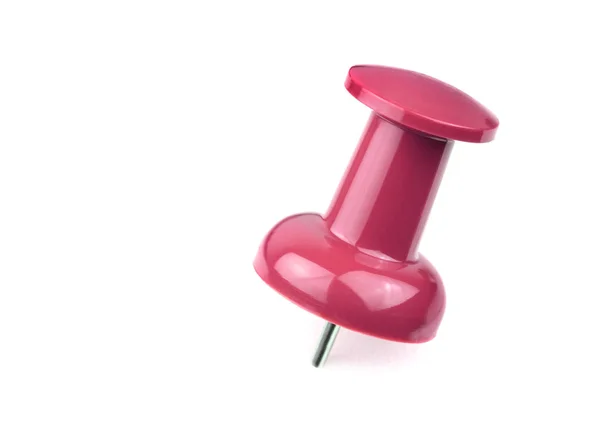 Pink pushpin object — Stock Photo, Image