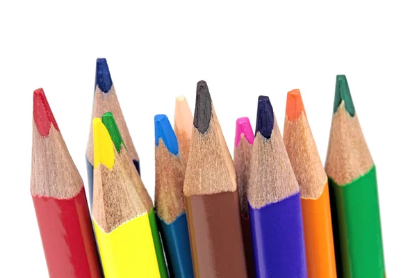 Lápices de madera de color —  Fotos de Stock