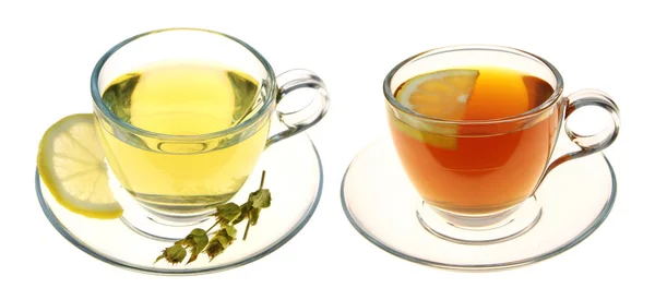 Aromatic herbal teas — Stock Photo, Image