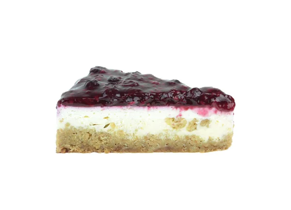 Blueberry cheesecake - Manhattan style — Stock Photo, Image