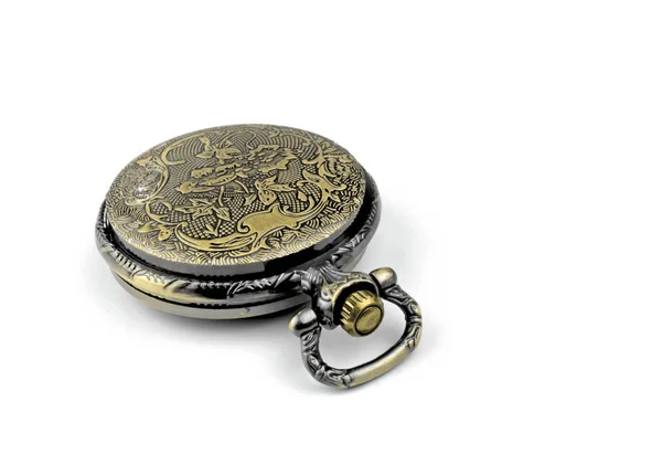 Old antique pocket watch — Stock Photo, Image