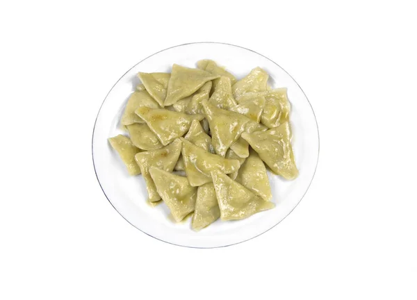 Manti fatti in casa turchi, con patate e burro (Hingel - Sivas manti  ) — Foto Stock