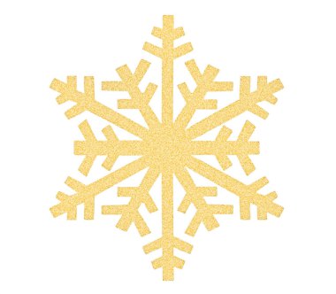 Sarı kar tanesi simgesi