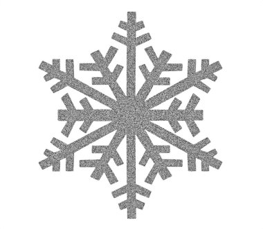 Gümüş kar tanesi simgesi