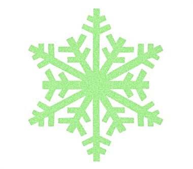 Yeşil kar tanesi simgesi