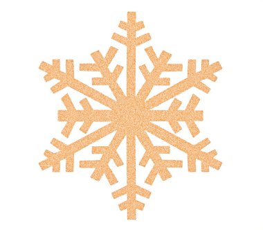 Turuncu kar tanesi simgesi