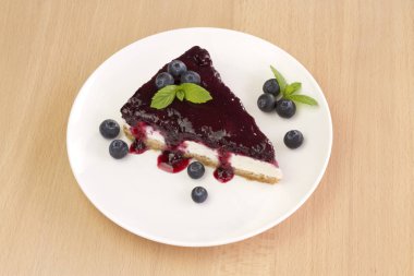  Yaban mersini cheesecake - ( Manhattan tarzı )