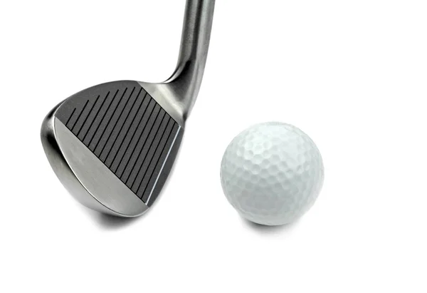 Golfschläger und Ball — Stockfoto