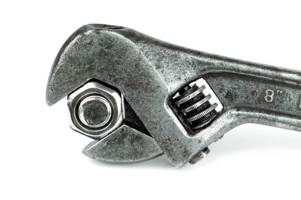 Eski İngiliz anahtarı ve cıvata somunu
