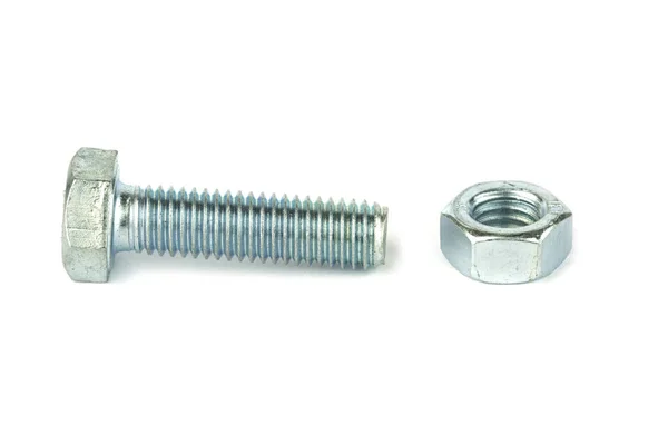 Two metal screws — Stock Photo, Image