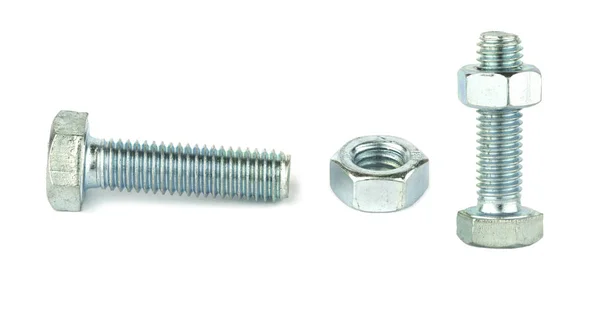 Bolts, nuts, and washers — Stock Photo, Image