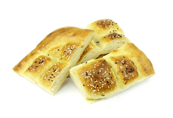 Turkse ramadan pita brood — Stockfoto