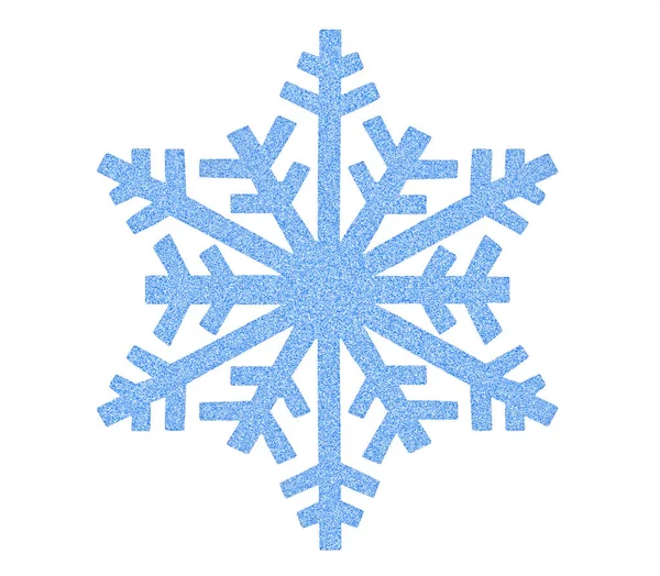 Blue Snowflake icon — Stock Photo, Image
