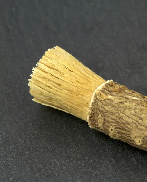 Velho islâmico tradicional escova de dentes natural Miswak — Fotografia de Stock