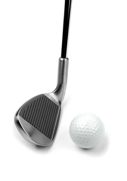 Golf club and ball — Stock Photo, Image