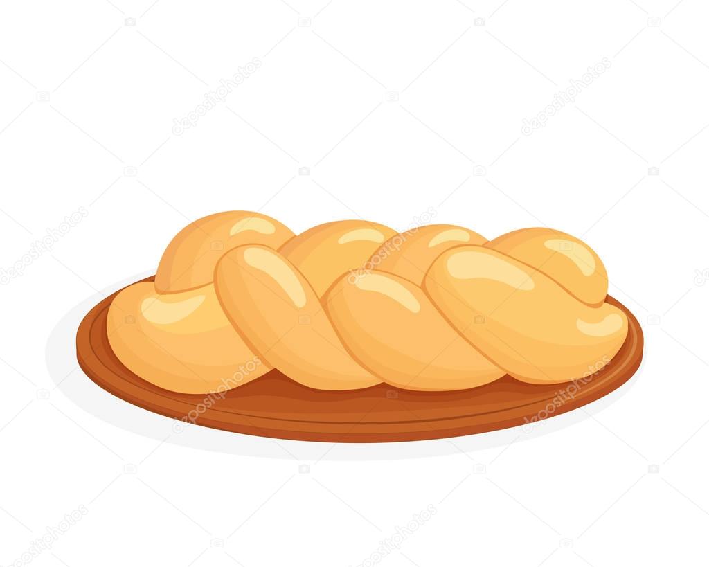 Braided bread, challah