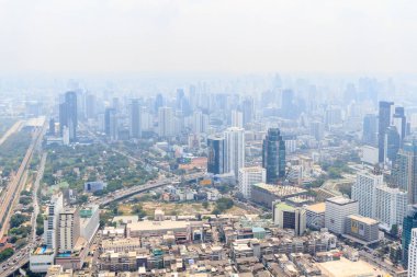 baiyoke sky Hotel bangkok Panoraması. Tayland