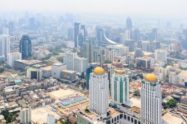 baiyoke sky Hotel bangkok Panoraması. Tayland
