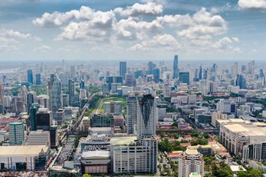 Bangkok, Tayland, 20 Şubat 2017: Baiyoke Sky Hotel, Tayland'ın Tallest Tower Bangkok, Gösterim