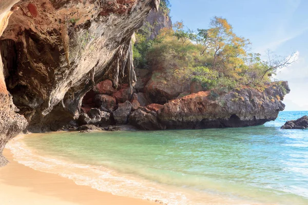 Trópusi üdülés - csodálatos strandok Thailnad, Krabi — Stock Fotó