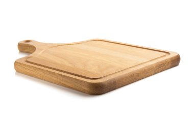 Kesme tahtası beyazda izole edildi 