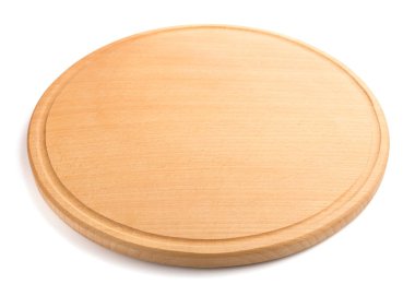 Kesme tahtası beyazda izole edildi 