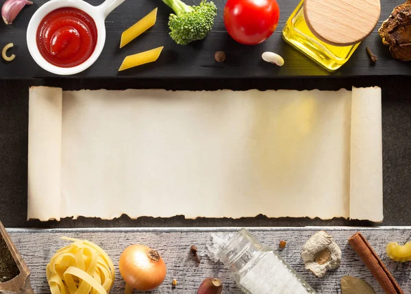 Spice and herb  on table — Stock Photo, Image