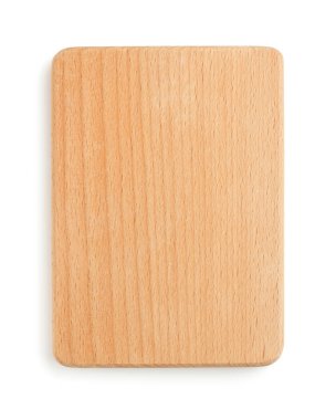 Kesme tahtası beyazda izole edildi 