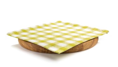  Yönetim Kurulu ve üzerinde beyaz izole peçete 