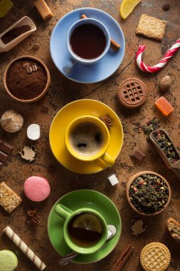kahve, çay ve kakao fincan 