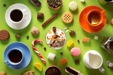 Bardak kahve, çay ve kakao