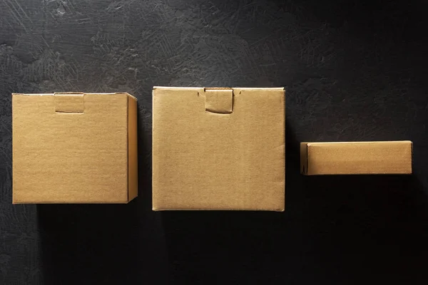 Cardboard box on  background — Stock Photo, Image